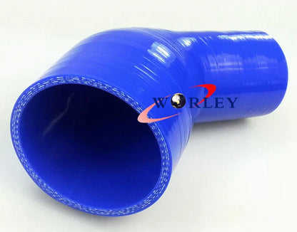 Silicone 45�� Reducer Elbow 2.5"-2" Intercooler Turbo Hose for Car