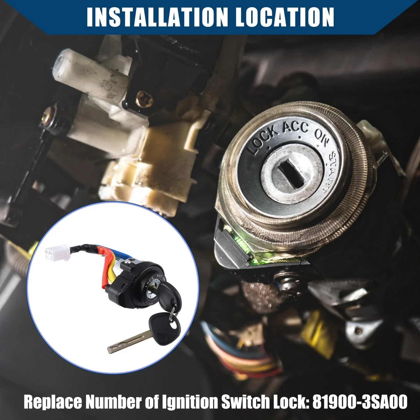 Full Lock Cylinder Ignition for Hyundai Sonata (2009-2014)