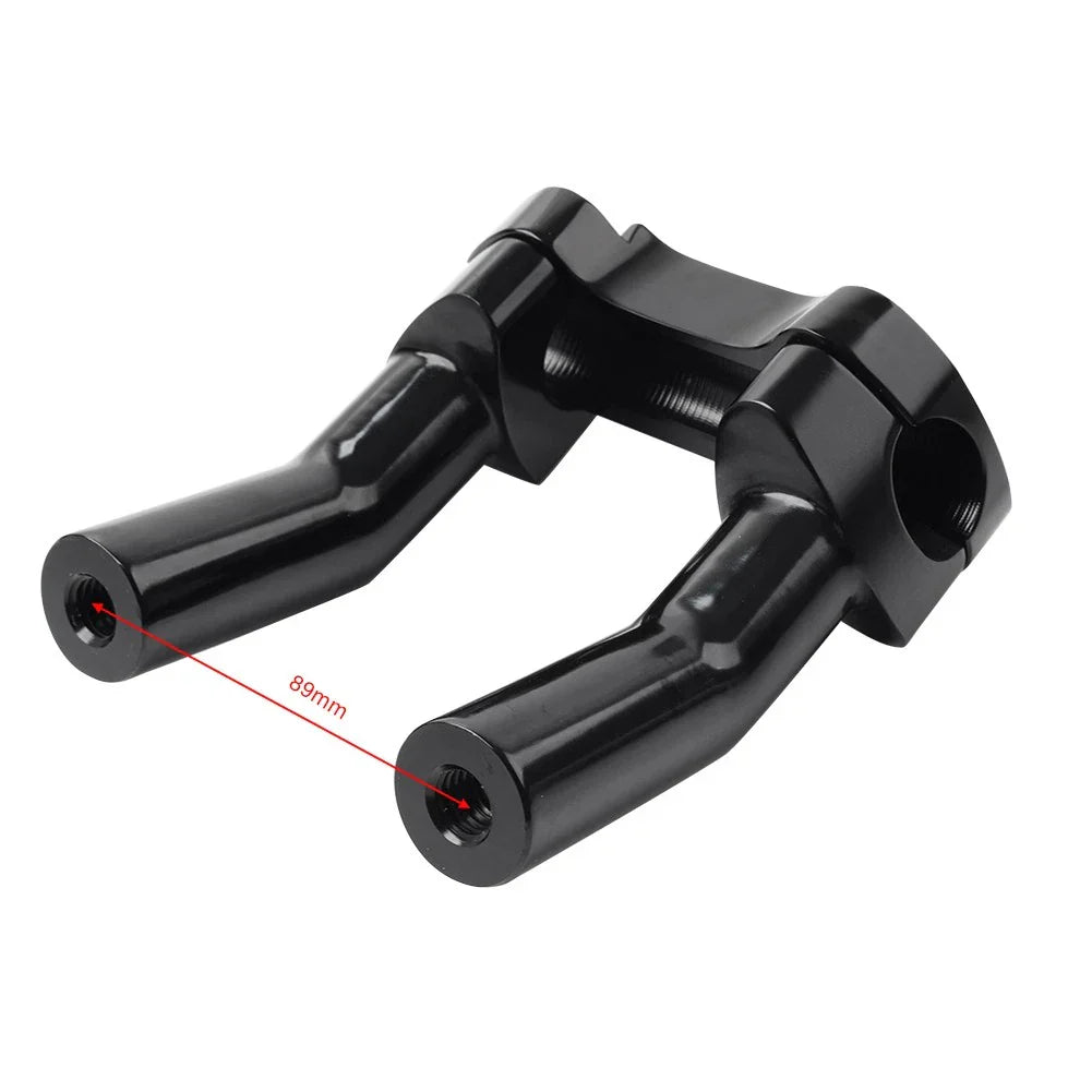 4-1/2" Pullback Handlebar Riser 1" Top Clamp for Harley Dyna Softail (2006-2023)