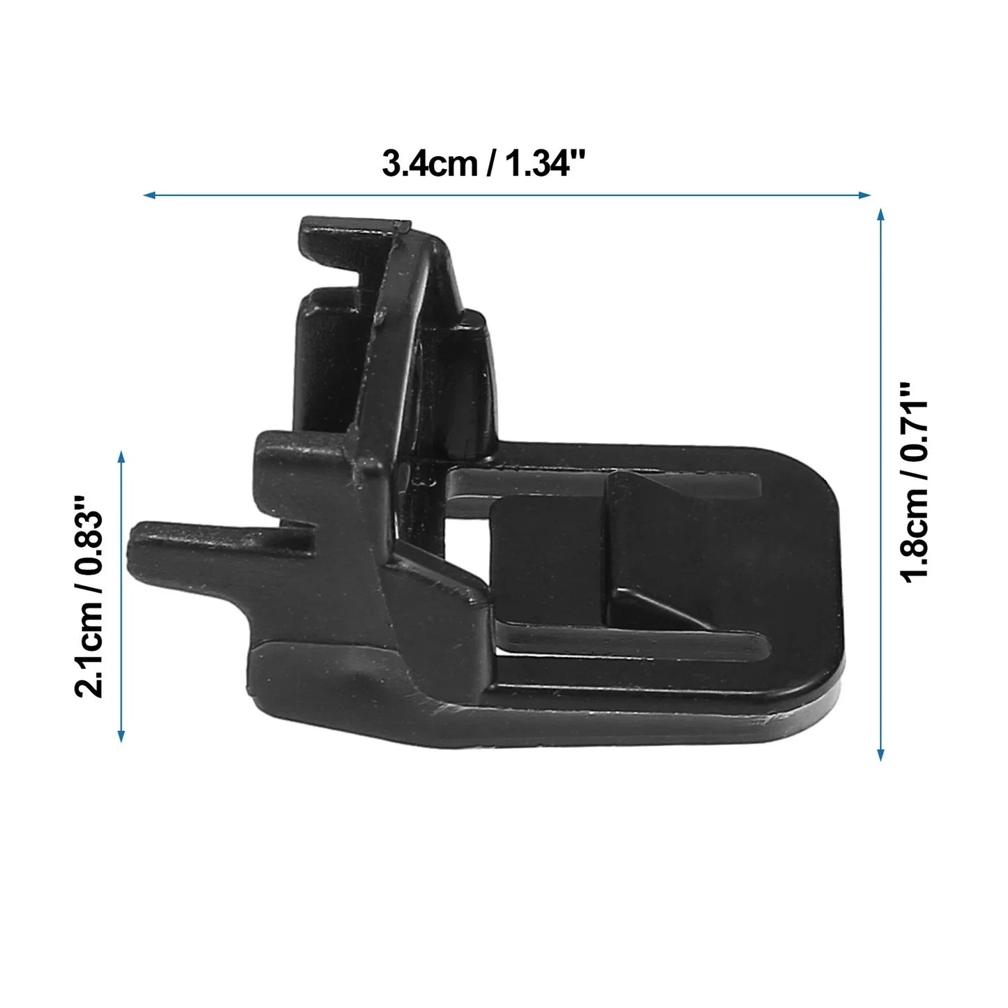 2 x Front Right Side Headlight Clips for Honda Civic (2016-2020)