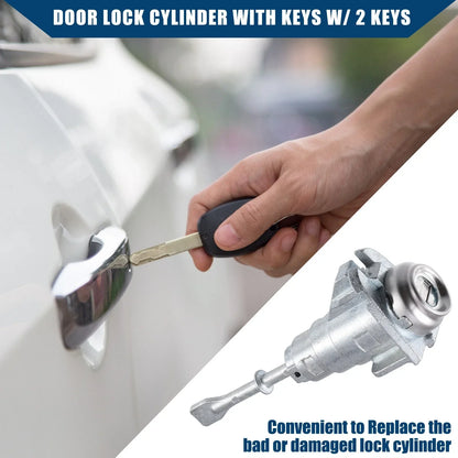 Front Left Door Lock Cylinder with 2 Keys for Hyundai Elantra (2006-2010)