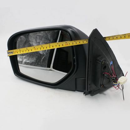 Chrome Electric Wing Mirrors LED for Mitsubishi L200 Triton Warrior 2006-2015