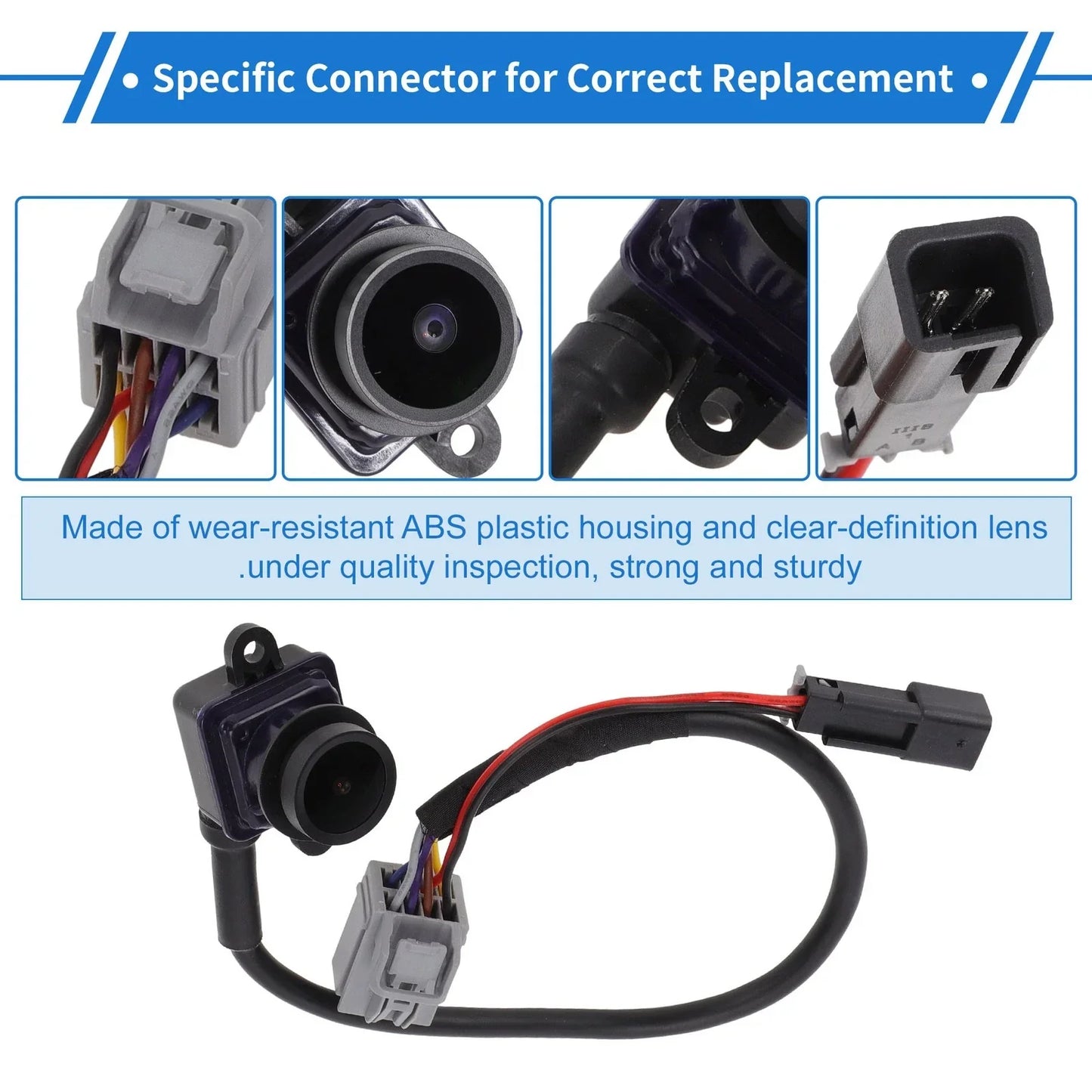Rear View Camera 120-180° for Dodge Journey (2011-2020)
