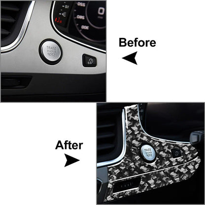 Dashboard Steering Wheel Side Panel Cover Trim for Audi Q7 SQ7 (2016-2019)