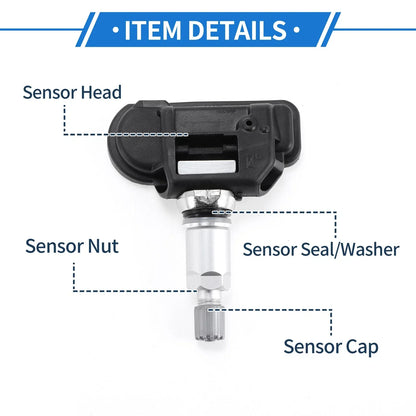 Tire Pressure Sensor for Mercedes-Benz C250 (2012-2015) 1 x 433MHz