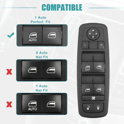 Front Driver Side Power Window Switch for Dodge Journey (2011-2020)