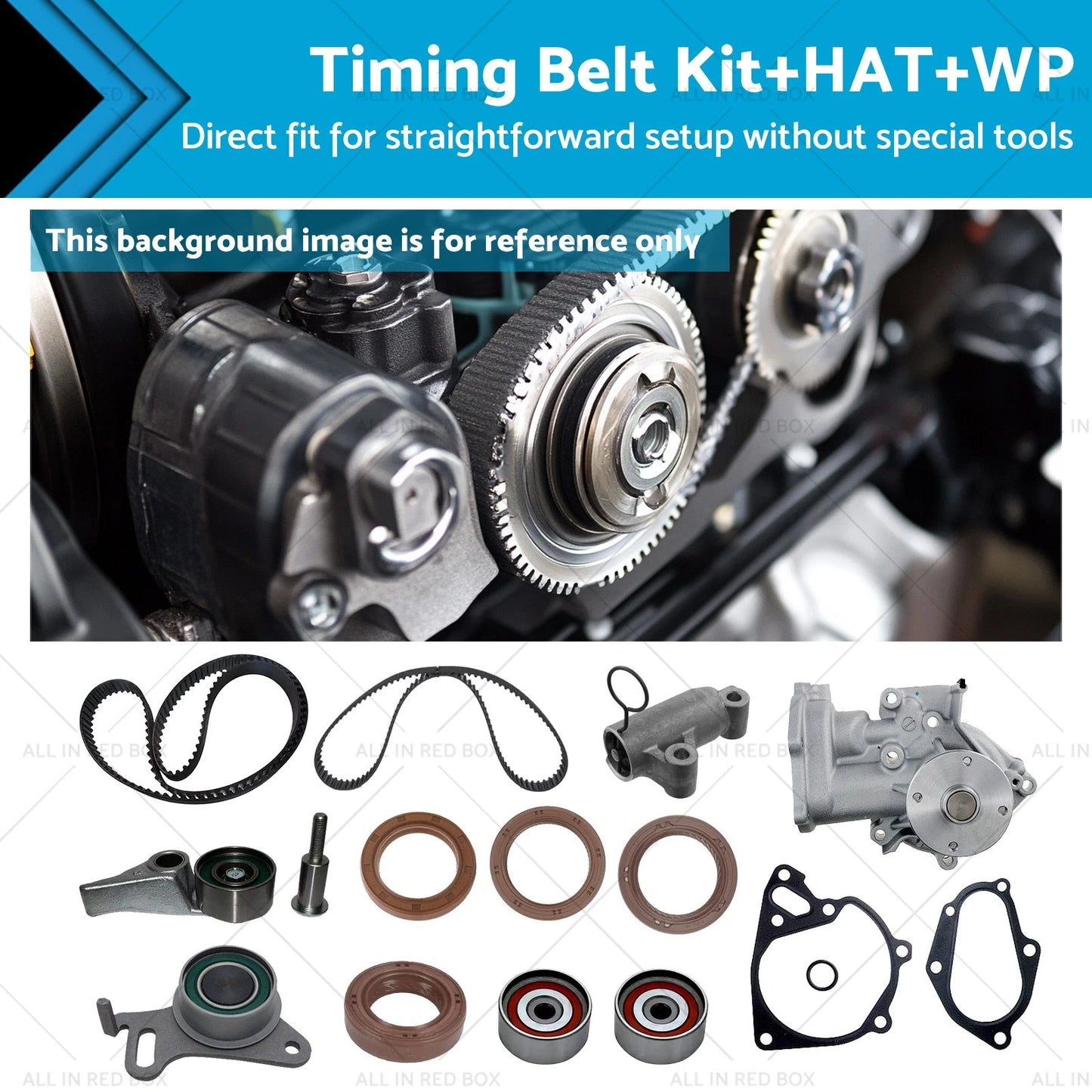 Timing Belt Kit for Mitsubishi Challenger Triton 2.5L (2009-2015)
