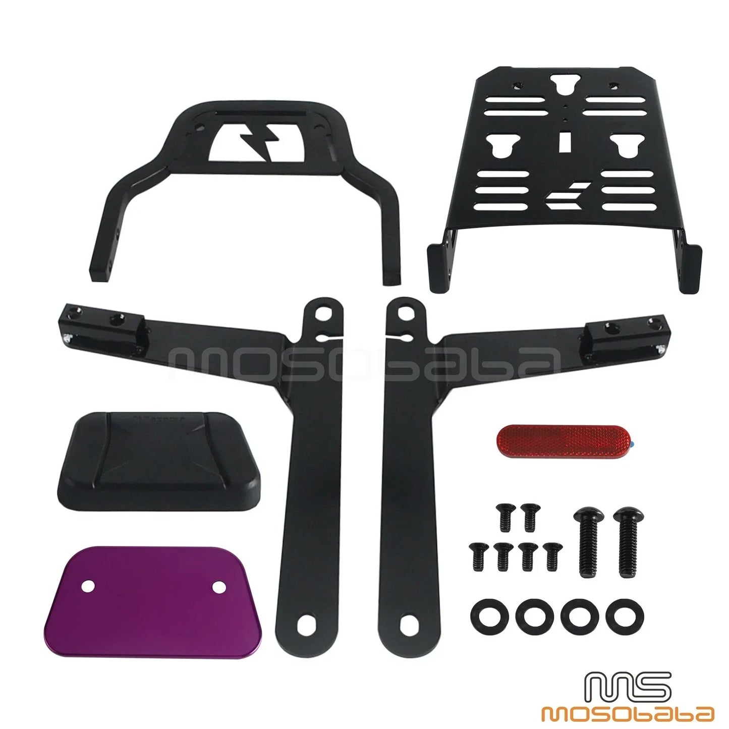 Luggage Rack Sissy Bar Kit for Harley Dyna 2006-2017