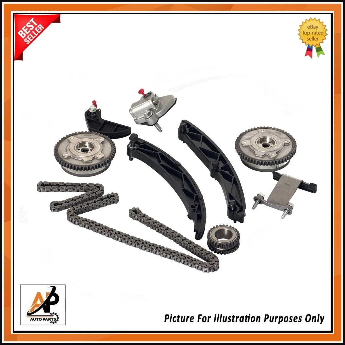 Engine Timing Chain Kit Replacement for Vauxhall Opel 1.0 Turbo (2012–2019)