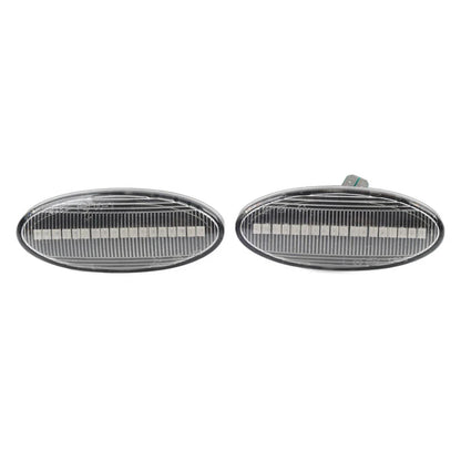 Dynamic Clear LED Side Marker Turn Signal Light for Nissan Qashqai Juke X-Trail