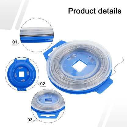 304 Stainless Steel Safety Wire 50 ft Roll Strong and Secure Fastening