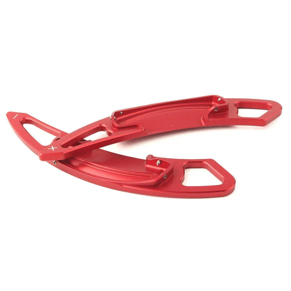 Red Aluminum Paddle Shifters Enlarger Trim for Honda Civic (2016-2021)