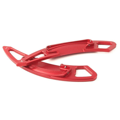 Red Aluminum Paddle Shifters Enlarger Trim for Honda Civic (2016-2021)