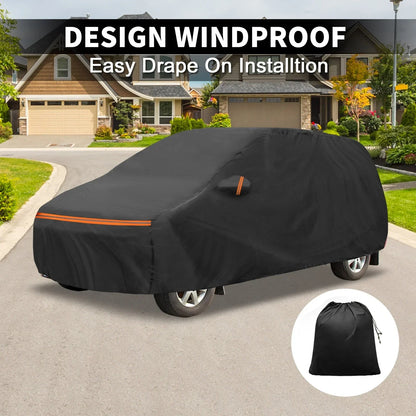 Waterproof PEVA Cotton Car Cover for Hyundai i30 (2011-2021) with Zipper