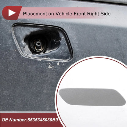 Front Right Washer Nozzle Cover for Lexus RX350 (2016-2019) - Silver Tone 1 x