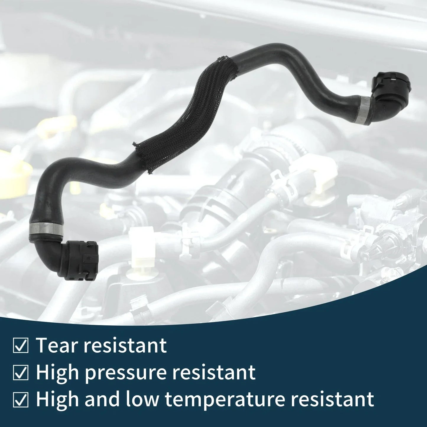 Radiator Hose for BMW 3 Series (2020-2024) Rubber Coolant Pipe