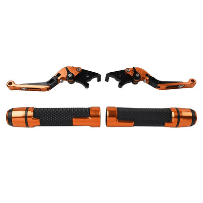 Orange Extendable Brake Clutch Lever for Honda CB599 CB600 CB919 (2000-2007)
