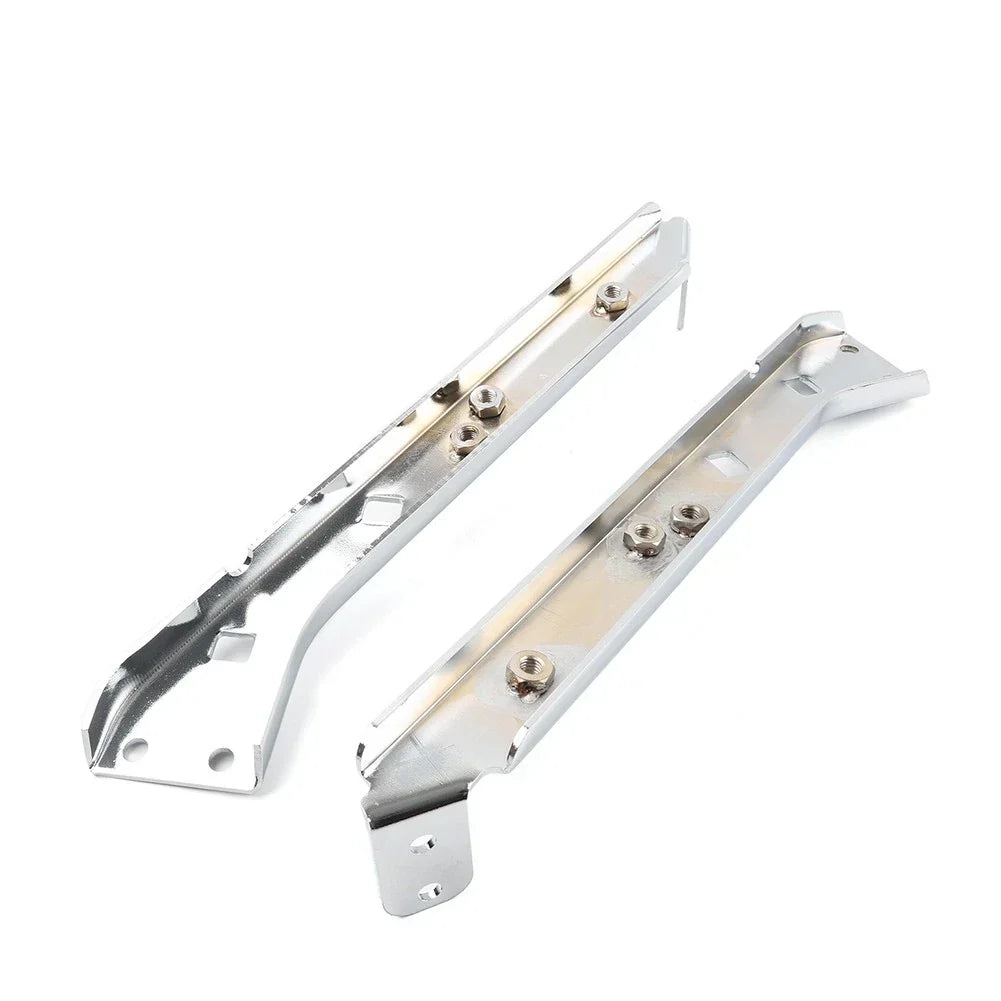 Saddlebag Rail Support Brackets for Harley Touring 1985-2008 Chrome