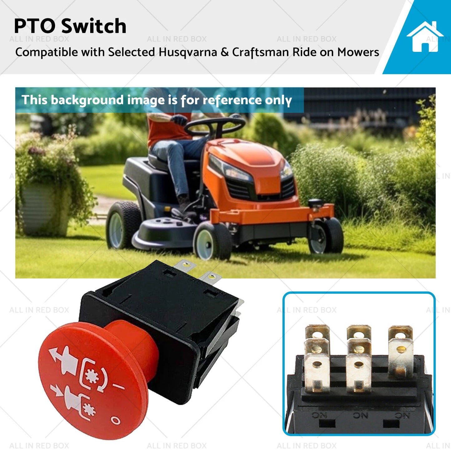 PTO Switch for Husqvarna & Craftsman Ride-On Mowers