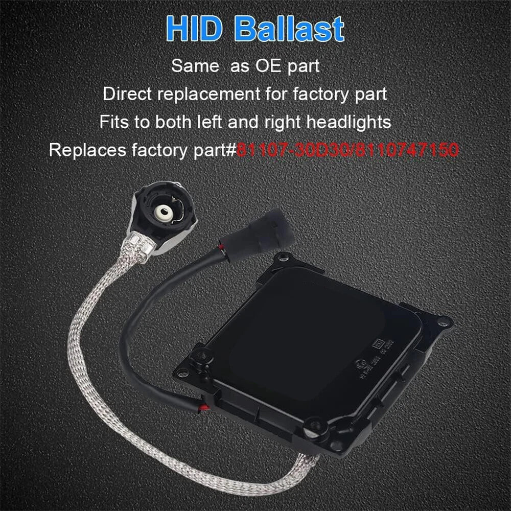 Xenon HID Headlight Ballast for Toyota Venza, Solara, Lexus IS (2009-2015)