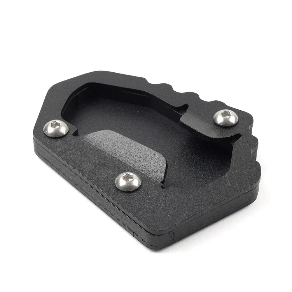 Black Side Stand Enlarge Kickstand Pad for BMW R1300GS (2023-2025)