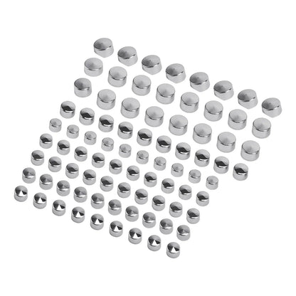 83PCS Engine Bolt Cover Cap Kit for Harley Davidson Twin Cam Motorcycle