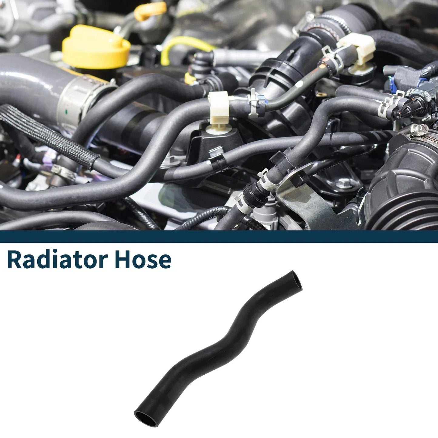 Radiator Hose for Lexus LS460 4.6L (2007-2012) - Durable Rubber Downpipe