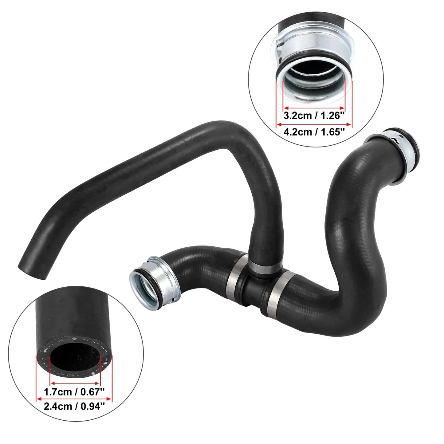 Lower Radiator Coolant Hose for Mercedes-Benz Sprinter 3500 (2014-2017)