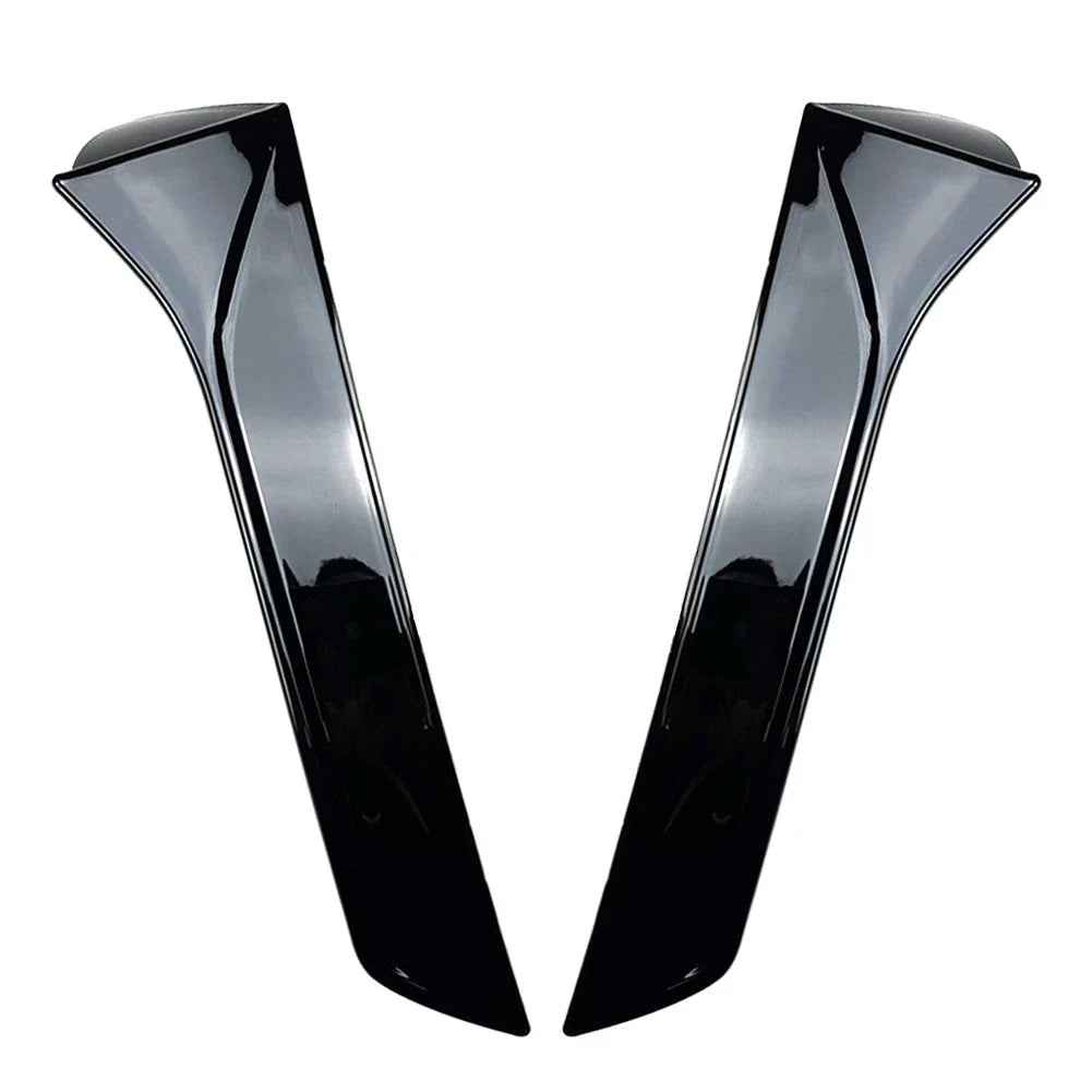 Glossy Black Rear Window Spoiler Side Wing Cover for SEAT Leon (2013-2019)