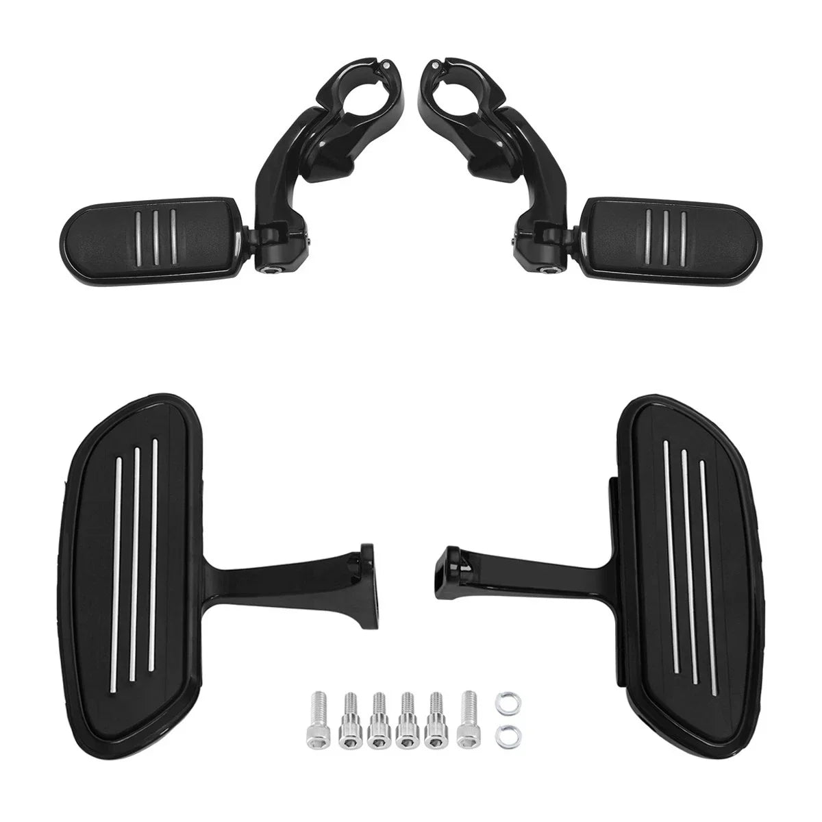 Highway Footpeg Passenger Floorboard for Harley Touring Road Glide (1993-2025)