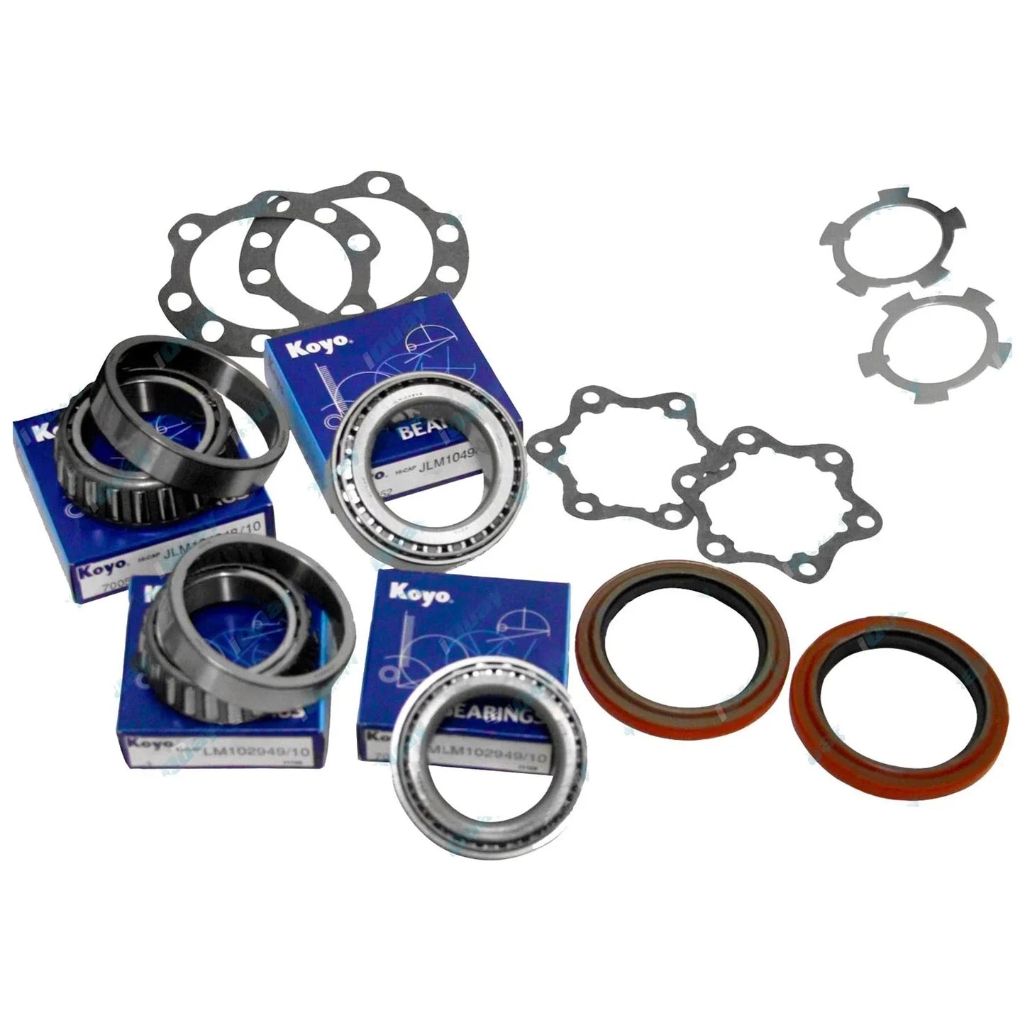 LH+RH Front Wheel Bearing Kit for Toyota Landcruiser HDJ100 UZJ100 1998~2007