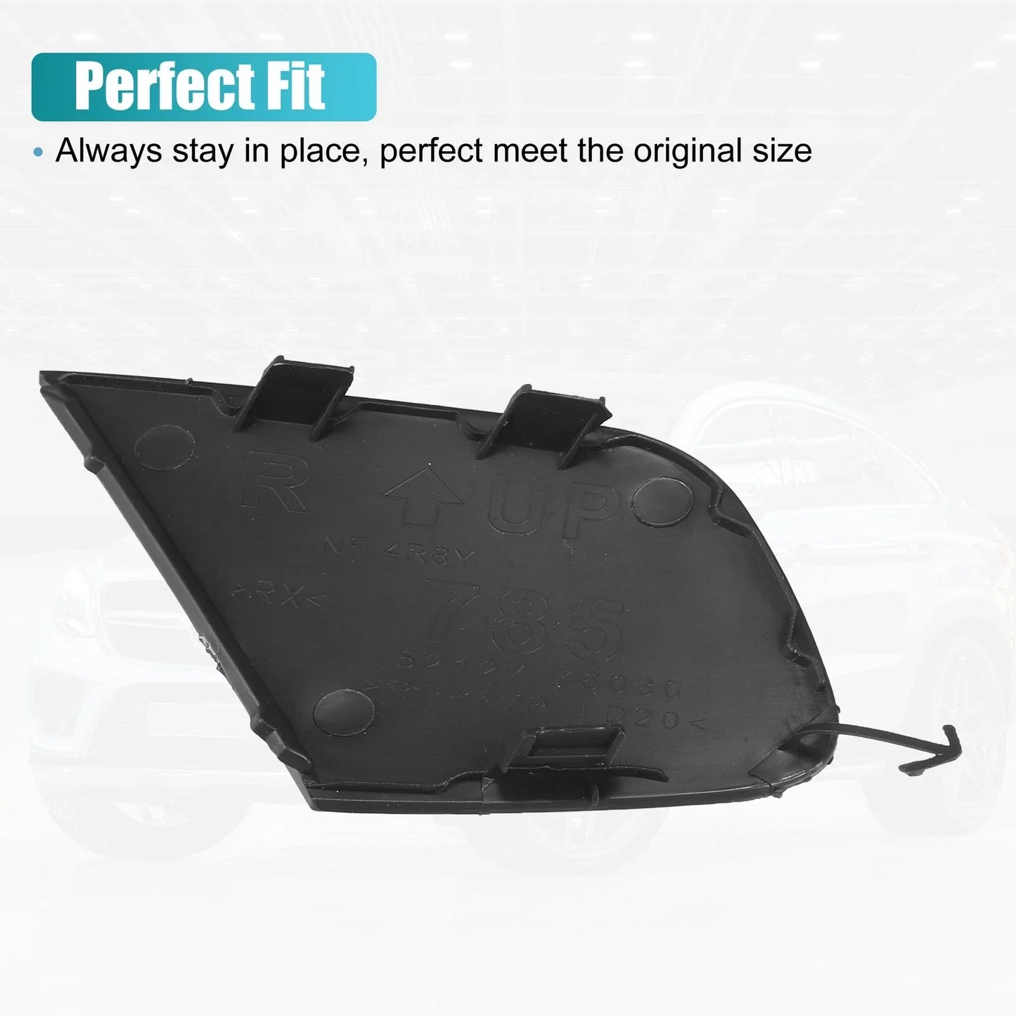 Front Bumper Tow Hook Covers for Lexus CT200h (2011-2017) - 2 x Covers