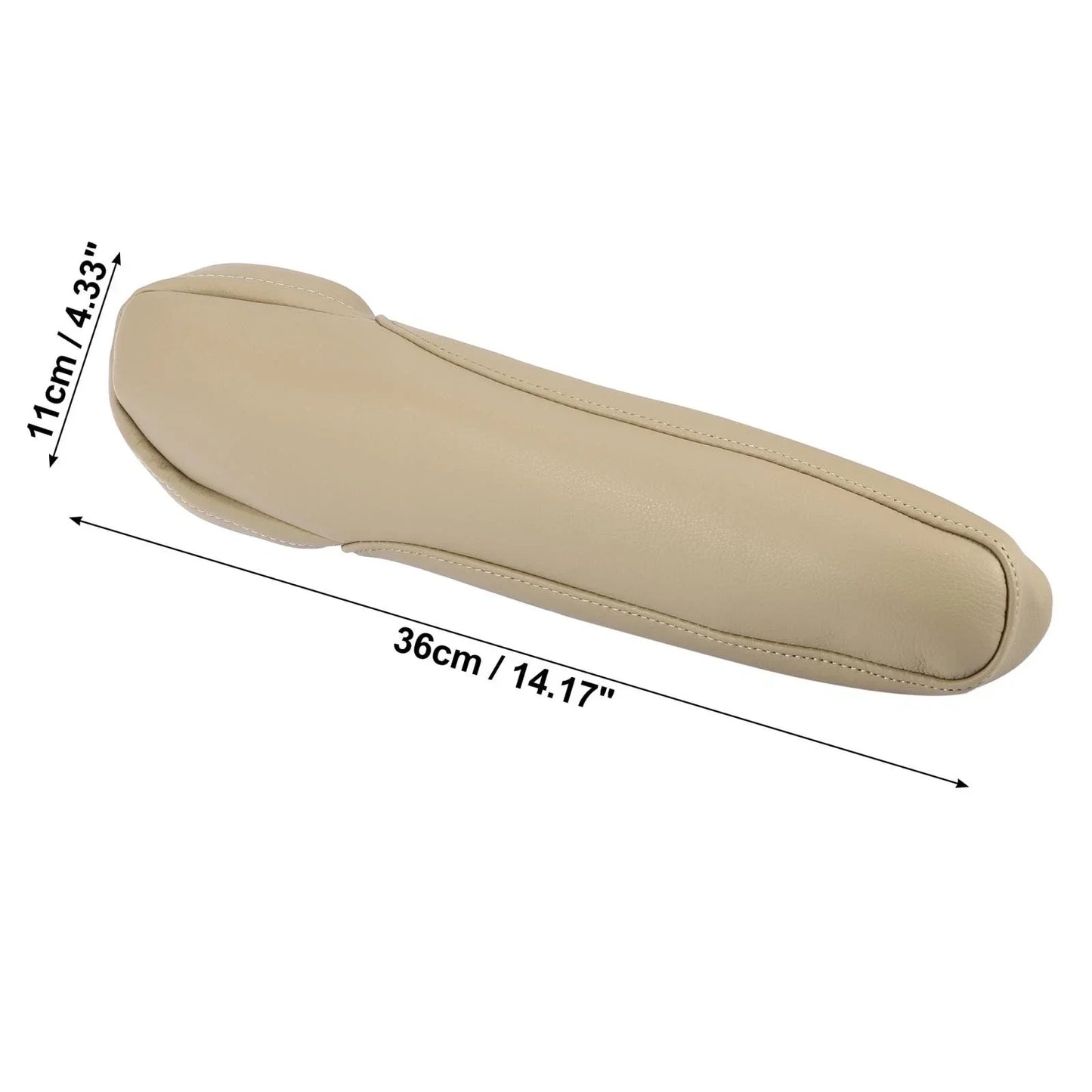 Front Seat Armrest Covers for Honda Odyssey 2005-2010 - 1 Pair Beige
