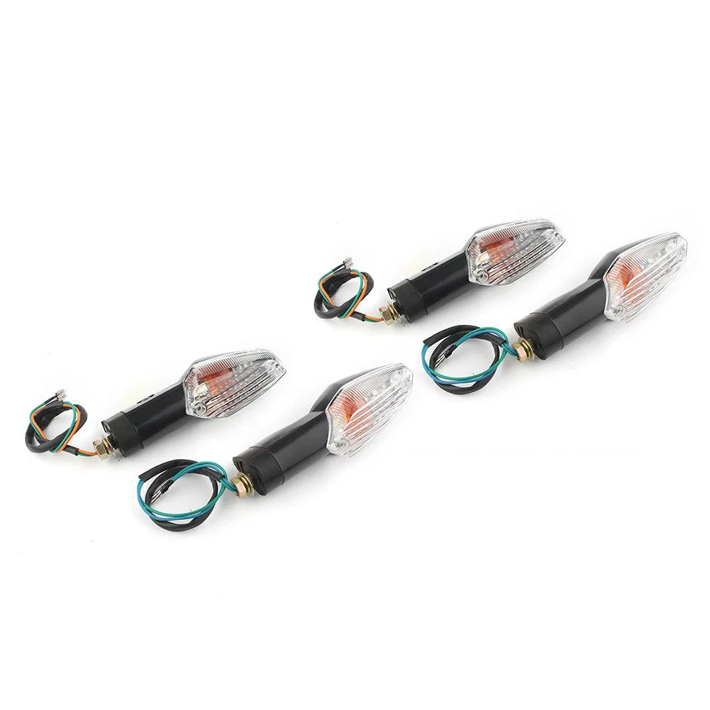 Clear Front & Rear Turn Signal Lights for Honda CBF125 (2009-2016)
