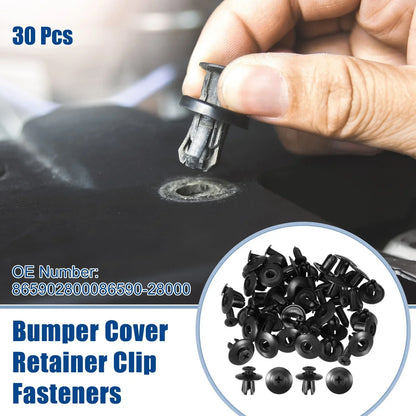 30 x Bumper Cover Retainer Clips for Hyundai Sonata (2011-2014)