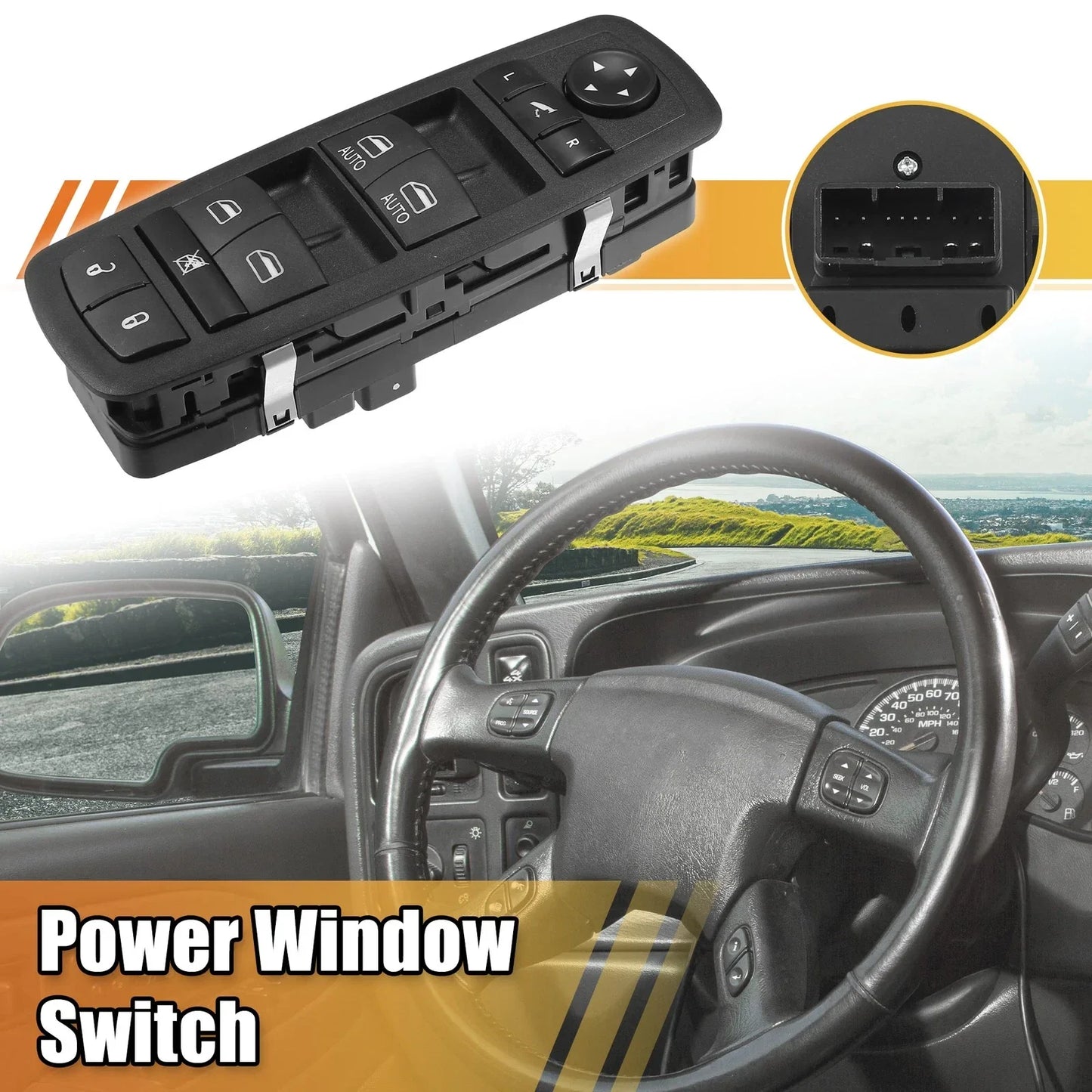 Power Window Switch for Dodge Journey, Chrysler (2014-2018)