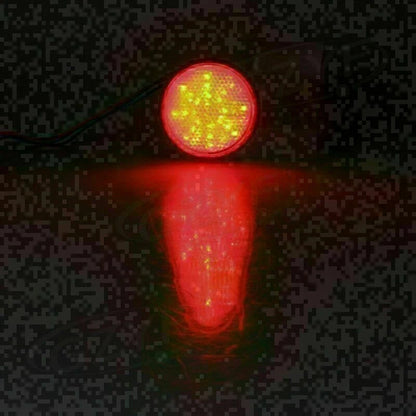 LED Reflector Rear Tail Brake Stop Marker Lights for Car Truck Auto