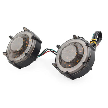 1 Pair LED Turn Signal Lights for Motorcycle - DRL Flashers