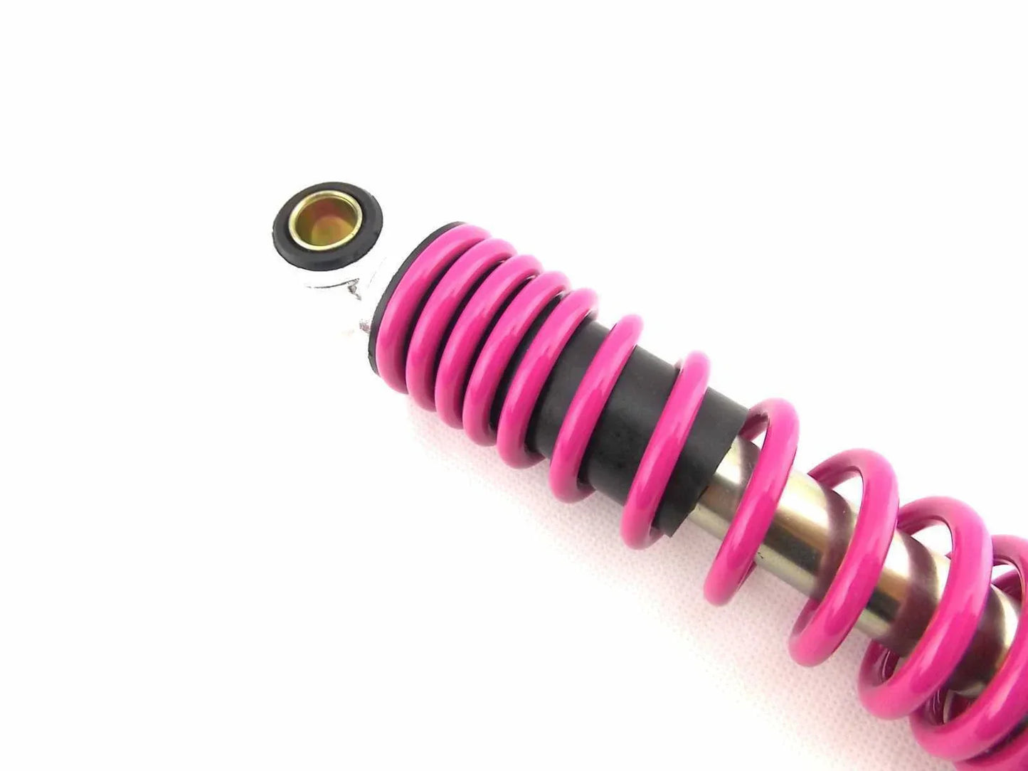 195mm JBS Pink/Chrome Rear Shock Absorbers for Yamaha PW50 Peewee