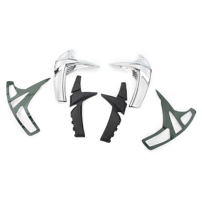 Chrome Fairing Saddlebag Scuff Protectors for Honda Goldwing GL1800 (2001-2011)