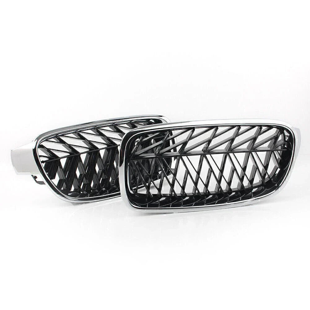 Honeycombe Mesh Front Bumper Grille for BMW 3 Series F35 (2013-2018)