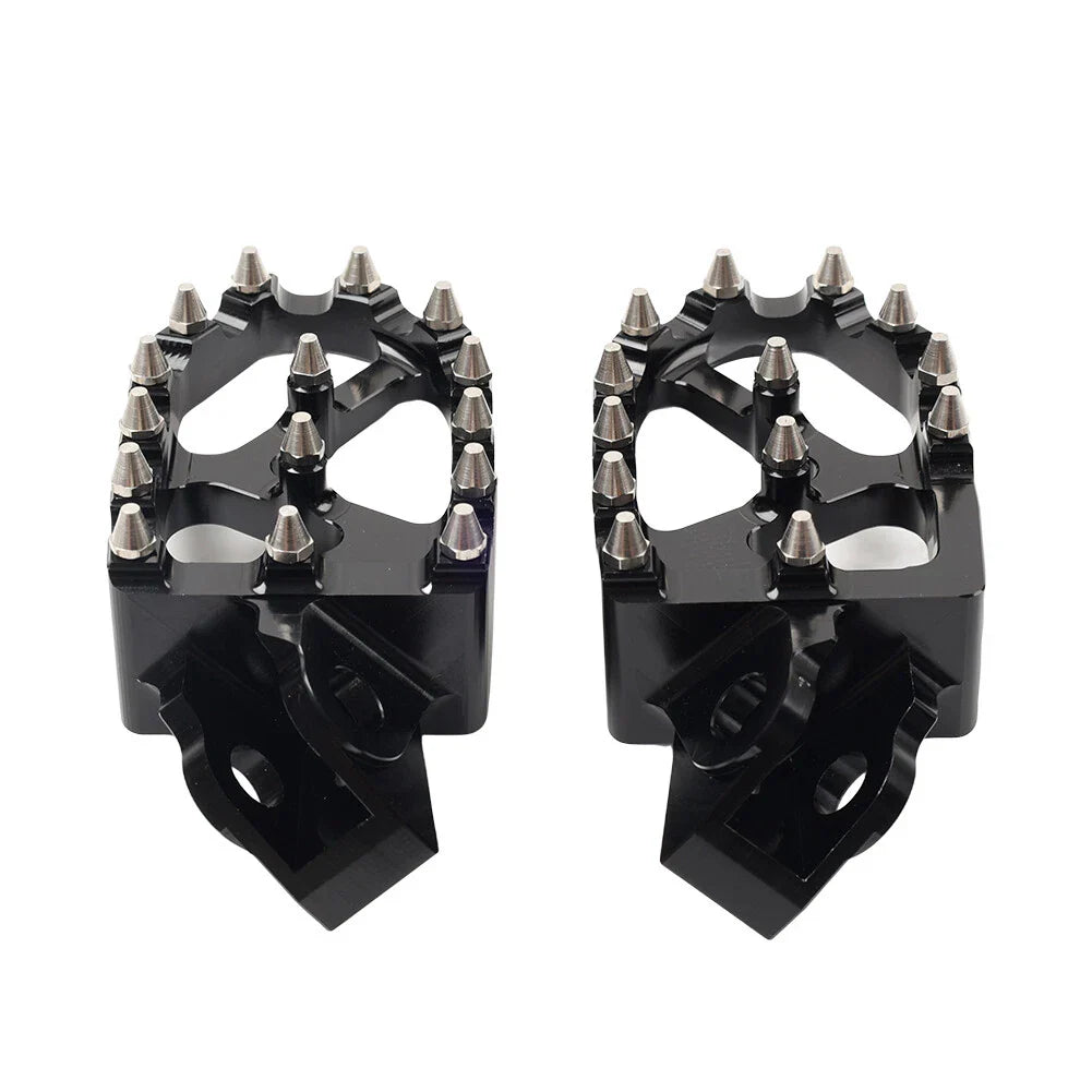 BLK CNC MX Foot Pegs for Kawasaki KX65 KX85 (2000-2020)