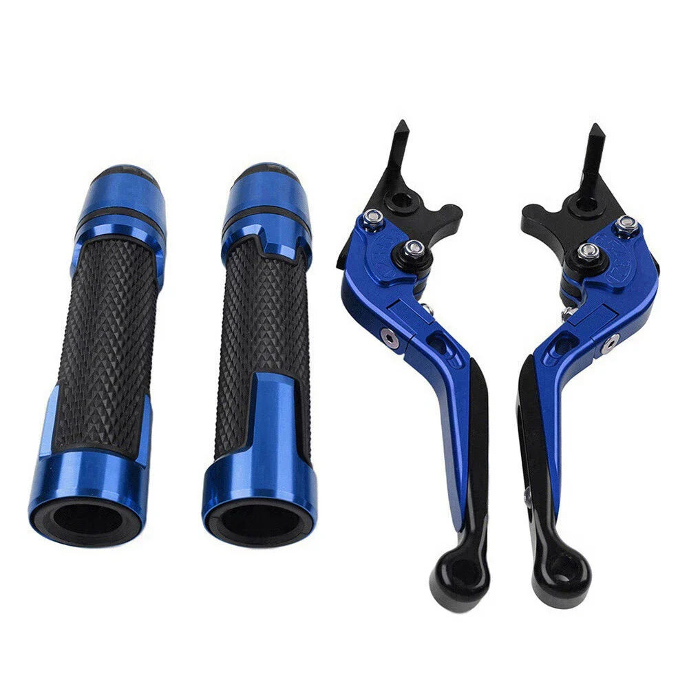Folding Extendable Brake Clutch Levers & Handlebar Grips for Speed Triple 1050