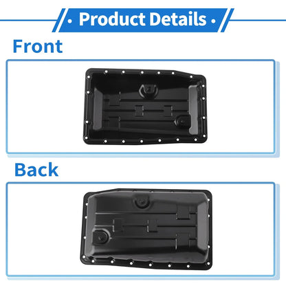 Engine Oil Pan for Lexus GX470 2004-2009 Aluminum Alloy Black