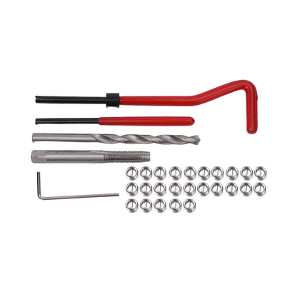 Metric Thread Repair Insert Kit 30Pcs M6×1 Tool