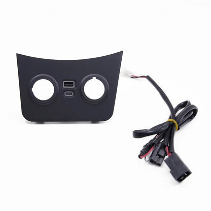 18W Type-C + QC3.0 Fast Car Charger for Hyundai Verna (2010-2016)