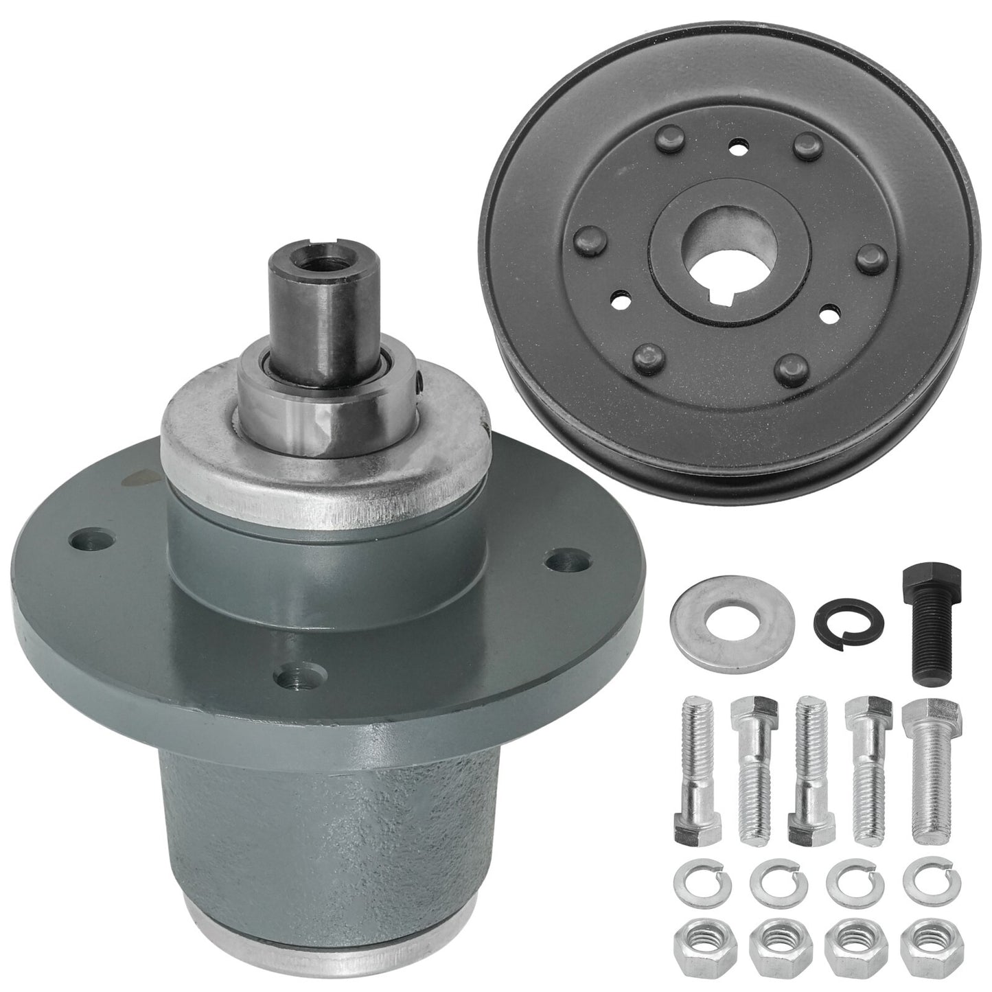 Deck Spindle Assembly & Pulley Replacement for Bad Boy Outlaw XP (2017–2018)