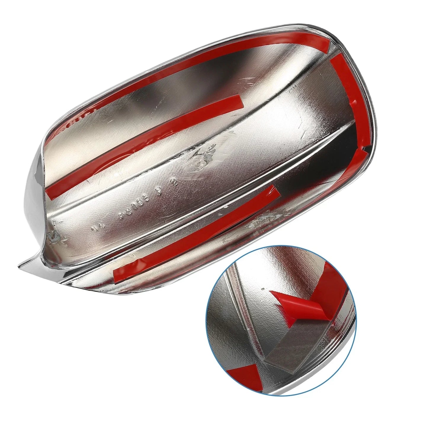2 x Chrome Plated Full Mirror Cover Caps for Dodge Charger (2011-2022)