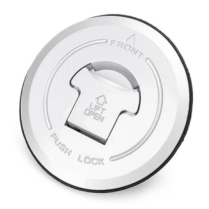 Silver CNC Gas Fuel Tank Cap for Honda CB600F Hornet, CBR250R (1998-2015)