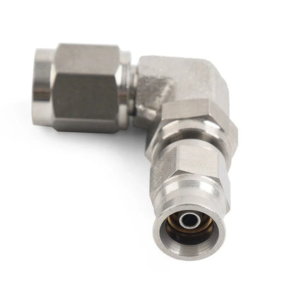 Stainless Steel AN-3 3/8" x 24 UNF 90�� Brake Swivel Hose Ends Fitting